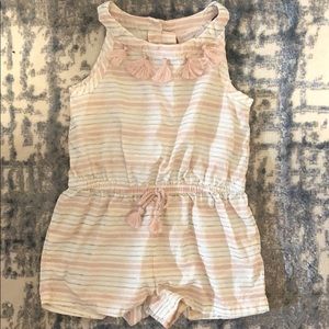 Toddler girl jump suit